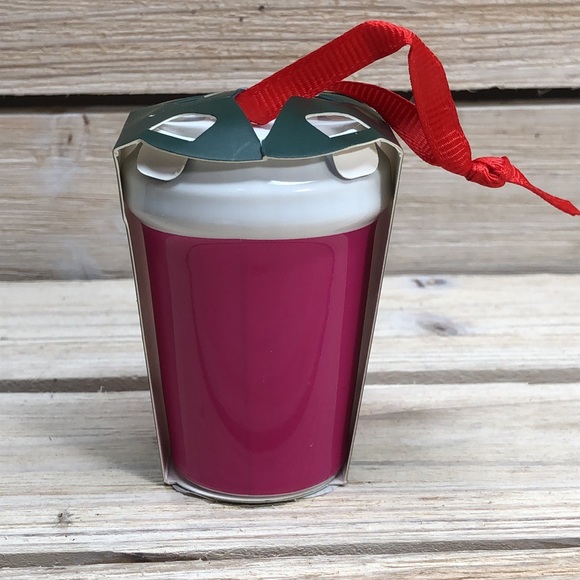 Starbucks Hot Pink Ceramic Cup Ornament - Winter 2021 - Picture 4 of 7